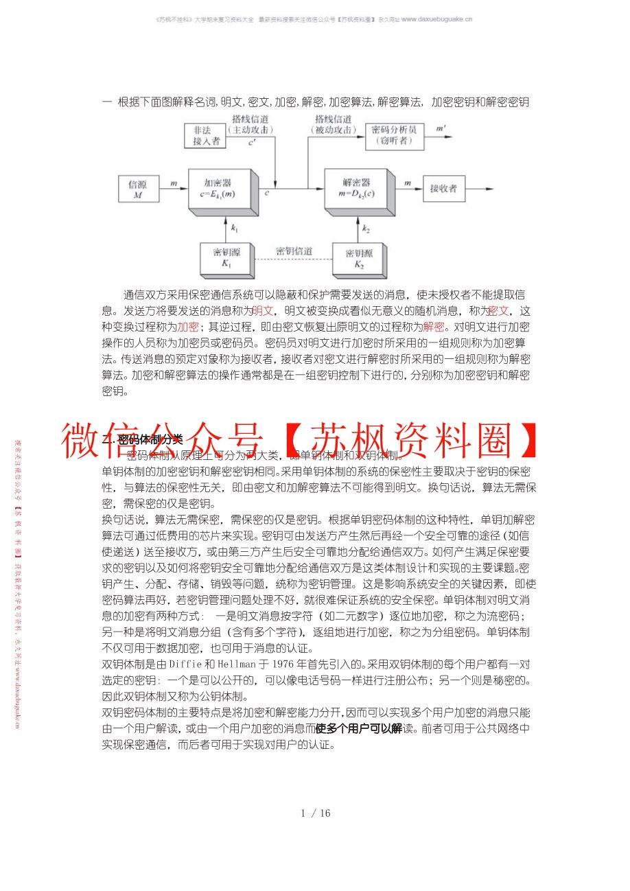 网络与信息安全